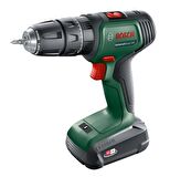 Bosch UniversalImpact Akülü Darbeli Matkap (2x 1.5Ah)+210 Aksesuar 06039D4107