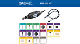 Dremel 3200-1/90 Çok Amaçlı El Motoru