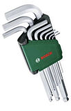 BOSCH Alyan Anahtar Takımı Hex 9 Parça