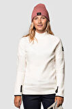 Fanes Eng. Logo Am Kadın Kazak Sweatshirt Beyaz