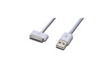 Ednet ED-31002 1 Mt USB 2.0 to iPod İphone iPad 30 Pin AWG 30 Ul Beyaz Şarj Data Kablosu