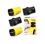 Karcher 2.863-264.0 Sc Buharlı Serileri İçin 4'lü Fırça Seti