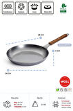 Woll Carbon Steel Kızartma Tavası 28 CM