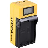 Patona Senkron LCD Ekranlı USB Şarj Cihazı Nikon ENEL15 Için