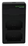 Patona 161858 Premium NP-FZ100 Sony İkili USB-C Şarj Cihazı + PD20W Adaptör
