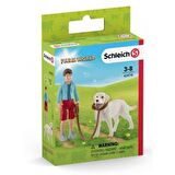 Schleich Labrador ile Yürüyüş Figür