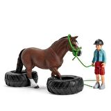 Schleich Pony Yarış seti
