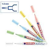 Edding 751 Gloss Paint Marker Pastel Renkler 1-2mm 5li Set