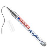 Edding 5300 Akrilik Marker Kalem 1-2mm Yuvarlak Uç 923 Gümüş