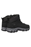 Soğuk Geçirmez Unisex Uzun Outdoor Trekking Bot Ayakkabı SİYAH - FÜME