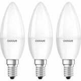 Osram LED Value Classic B404 4.9W Sarı Işık E-14 Duy Mum Ampul 3'lü Paket