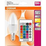 Osram LED Star+ 4.9W E14 Duy Kumandalı RGB Ampul
