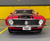 Welly Koleksiyon 1 / 24  1970 Ford Mustang Boss Kırmızı Model Metal Araba