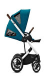 Talos S Lux (silver-river blue) (konforlu bebek arabası)