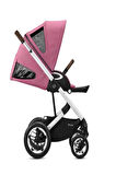 Talos S Lux (silver-magnolia pink) (konforlu bebek arabası)