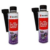 WÜRTH Dizel Enjektör Temizleyicisi 2'li Set 
