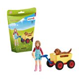Schleich Yavru Köpek Arabası 42543