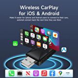 Araç Içi Apple Android Cihazlar Için 2in1 Usb Mini Carplay Adaptörü