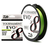 Daiwa Tournament Evo+ 8X İp Misina 0.14mm 10.2kg 135mt Açık Yeşil