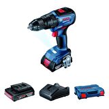 Bosch GSB 18V-50 2 Ah Çift Akülü Darbeli Vidalama Makinesi