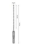 Bosch Expert 3.5x165 mm Yeni Sds Plus-7X Matkap Ucu 2608900056