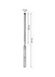 Bosch Expert 12 x 340 mm Yeni Sds Max-8X Delme Ucu 2608900201