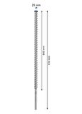 Bosch Expert 25 x 720 mm Yeni Sds Max-8X Delme Ucu 2608900242