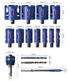 Bosch Expert 15 Parça Yapı Malzemeleri için Panç Seti 2608900489