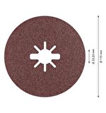 Bosch R781 Expert 115 mm 80 kum Metal Disk Zımpara 2608621781