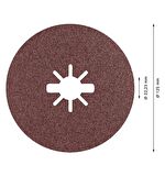 Bosch R781 Expert 125 mm 80 kum Metal Disk Zımpara 2608621796