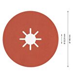 Bosch R782 Expert 180 mm 120 kum Paslanmaz Disk Zımpara 2608621831