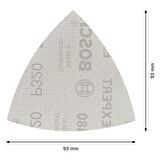 Bosch M480 93x93 mm 320 kum Elek Telli Net Zımpara 2608900723