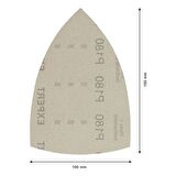 Bosch M480 100x150 mm 180 kum Elek Telli Net Zımpara 2608900729