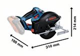 Bosch Gkm 18V-50 Akülü Daire Testere