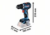 Bosch GSR 18 V-90 C Akülü Delme Vidalama (Solo)