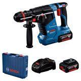 Bosch GBH 187-LI Professional Tek Mandrenli 2 x 5Ah Akülü Kırıcı Delici - 0611923121