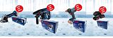 Bosch GBH 180-LI Kırıcı Delici + GWS 180-LI Taşlama + GDX 180 LI Somun Sıkma +Bosch GAL 1880 CV Şarj Cihazı 2x5.0Ah Akü Seti
