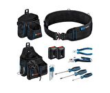 Bosch Professional El Aleti Seti 6 Parça+Çanta ve Kemer Seti - 1600A02H5C