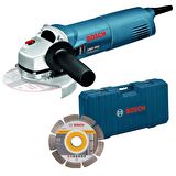 Bosch GWS 1400 Diamond Disc 125mm Avuç Taşlama Makinesi - 0 615 990 N1V