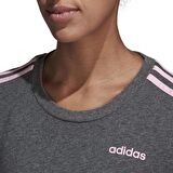 Adidas DU0632 Ess 3S Slim Tee Pamuklu Kadın Günlük Tişört