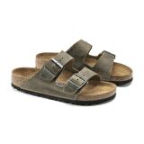 Birkenstock-Kadın-ARIZONA SFB FL WB-FADED KHAKI-Haki-1019377