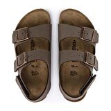 Birkenstock Kahve Erkek Çocuk Sandalet 1019600 MILANO KIDS HL BFBC NUBUK