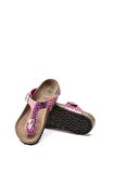 Birkenstock Unisex Kids Gizeh Mf Veg Flashy Hologram Terlik