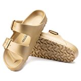 Birkenstock Arizona Eva Glamour Erkek Cift Bantli Plaj Terliği Gold 1022433