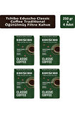 Tchibo Eduscho Classic Coffee Traditional Öğütülmüş Filtre Kahve 250 gr x 4 Adet