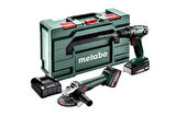 Metabo Comboset 2.6.6 18V,220-240V BS 18+W18 7-125