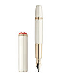 Montblanc Heritage Rouge Et Noir Baby Special Edition Ivory-Coloured Dolma Kalem M 128121