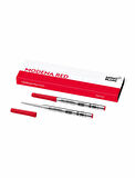 Montblanc Modena Kırmızı 2 Tükenmez Kalem Yedek 128216