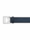 Montblanc M Tokalı Sfumato Mavi 35 mm Deri Kemer 131181