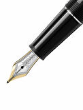 Montblanc Meisterstück Platin Kaplamalı Dolma Kalem 132468